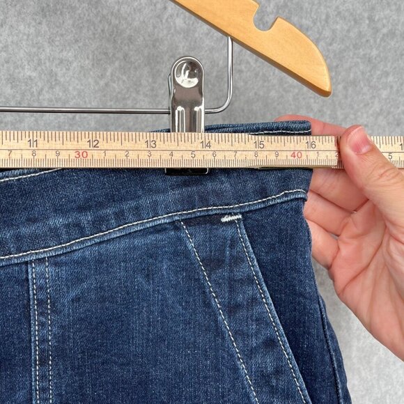 J Crew Mercantile Womens Highest Rise Sailor Pant Jeans Size 30 Nautical Blue - Picture 9 of 13